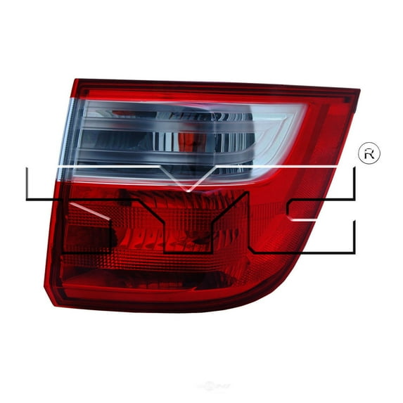 TYC 11-6361-00-9 Capa Certified Tail Light Assembly Fits select: 2011-2013 HONDA ODYSSEY