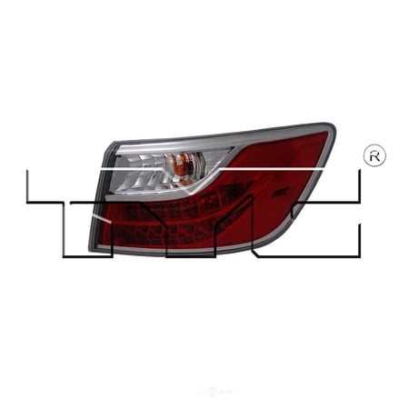 TYC 11-6421-00 TYC Regular Fits select: 2010-2012 MAZDA CX-9