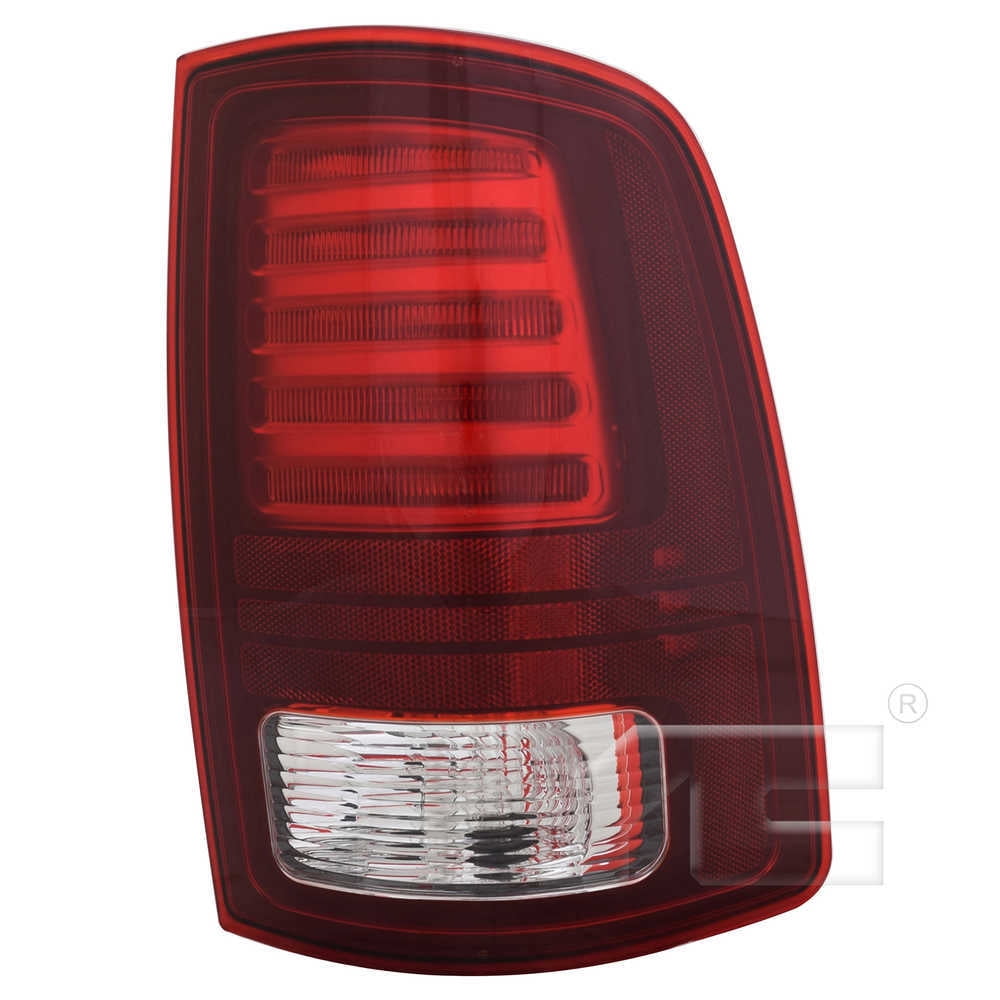 TYC 11-6555-90-9 CAPA Certified Tail Light Assembly, 19-22 CLASSIC 14-18 RAM HD LED BLK T.L RH