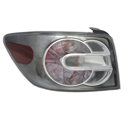 TYC 11-6596-00-1 Driver Side Tail Light Assembly for 10-12 Mazda CX-7 MA2800150