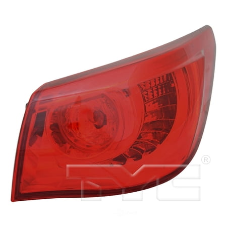 TYC 11-6649-00-9 Capa Certified Tail Light Assembly Fits select: 2014-2015 INFINITI Q50 BASE/PREMIUM/SPORT