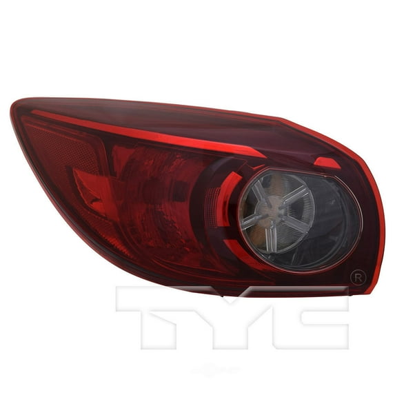 TYC 11-6660-00-9 Capa Certified Tail Light Assembly Fits select: 2014-2018 MAZDA 3