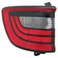 thumbnail image 1 of TYC 11-6678-00-9 CAPA Left Outer Tail Light for 14-15 Dodge Durango CH2800206 Fits select: 2020 DODGE DURANGO R/T, 1 of 7