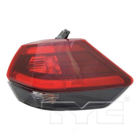 TYC 11-6973-90-9 Capa Certified Tail Light Assembly Fits select: 2018 NISSAN ROGUE S/SL/SV, 2019 NISSAN ROGUE S