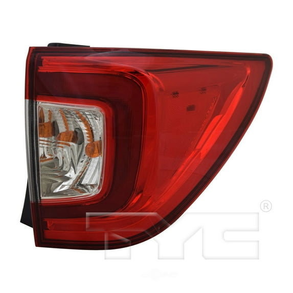 TYC 11-9075-00-9 Capa Certified Tail Light Assembly Fits select: 2019-2020 HONDA PILOT EXL, 2021 HONDA PILOT EX