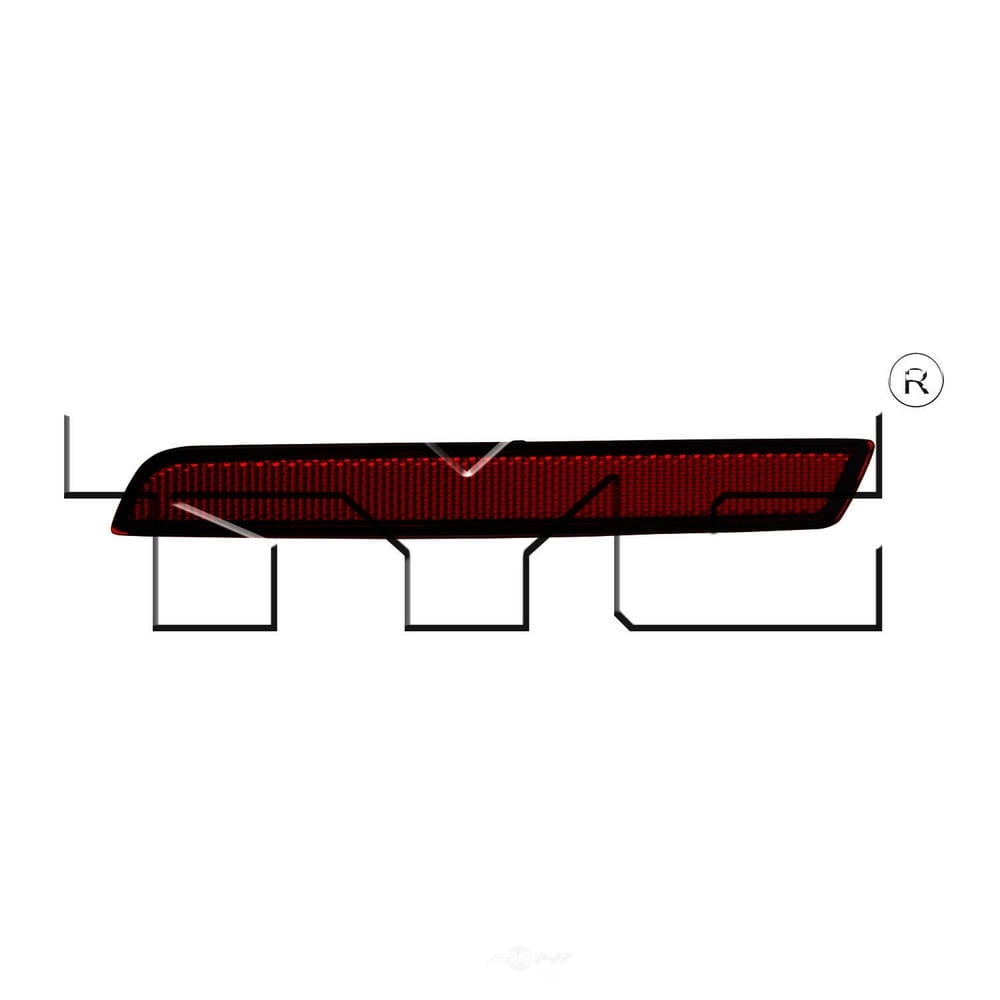 TYC 17-5334-00-9 Fits select: 2015 CHEVROLET MALIBU 1LT, 2013-2014 CHEVROLET MALIBU 2LT