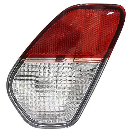 TYC 17-5756-00 Reflex Reflector Fits select: 2018-2020 MITSUBISHI OUTLANDER SE/SEL/LE, 2016-2017 MITSUBISHI OUTLANDER SE/SEL