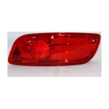 TYC 18-6041-00 Santa Fe Passenger Side Replacement Rear Reflector Fits 2009 Hyundai Santa Fe