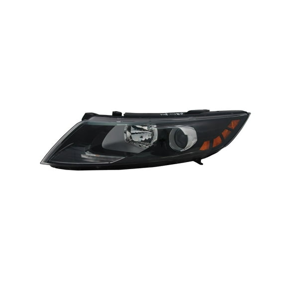 TYC 20-12554-90-9 CAPA Headlight Halogen Assembly Left Driver LH New Korea Built Fits select: 2011-2014 KIA OPTIMA