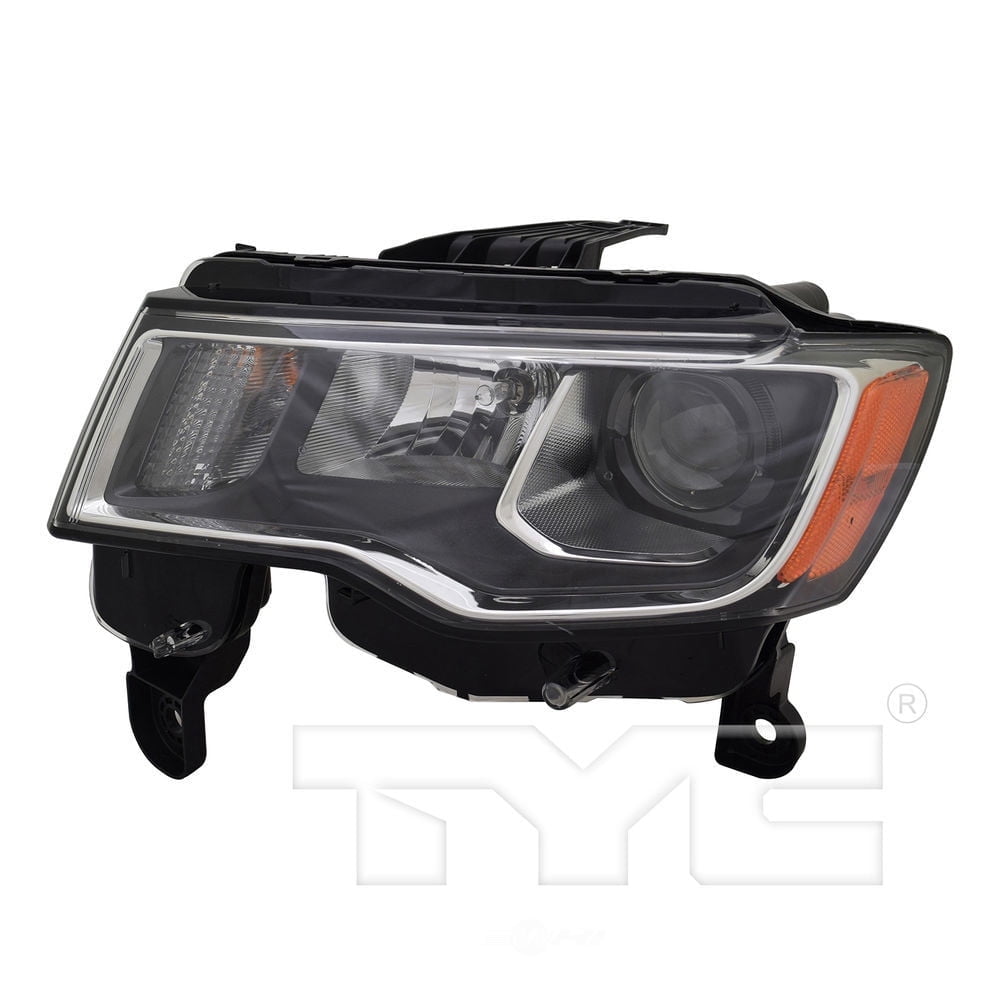 TYC 20-16276-00-9 Capa Certified Headlight Assembly Fits select: 2017-2018,2020-2021 JEEP GRAND CHEROKEE