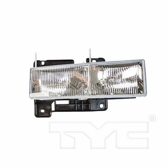 TYC 20-1668-00-9 Headlight Light Lamp Right Passenger Side ( CAPA) New Warranty Fits select: 1990-2000 CHEVROLET GMT-400, 1995-2000 CHEVROLET TAHOE