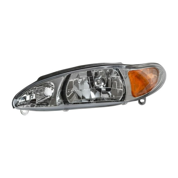 TYC 20-3596-00 Left Headlight Assembly for Ford Escort Fits 1998 Ford Escort