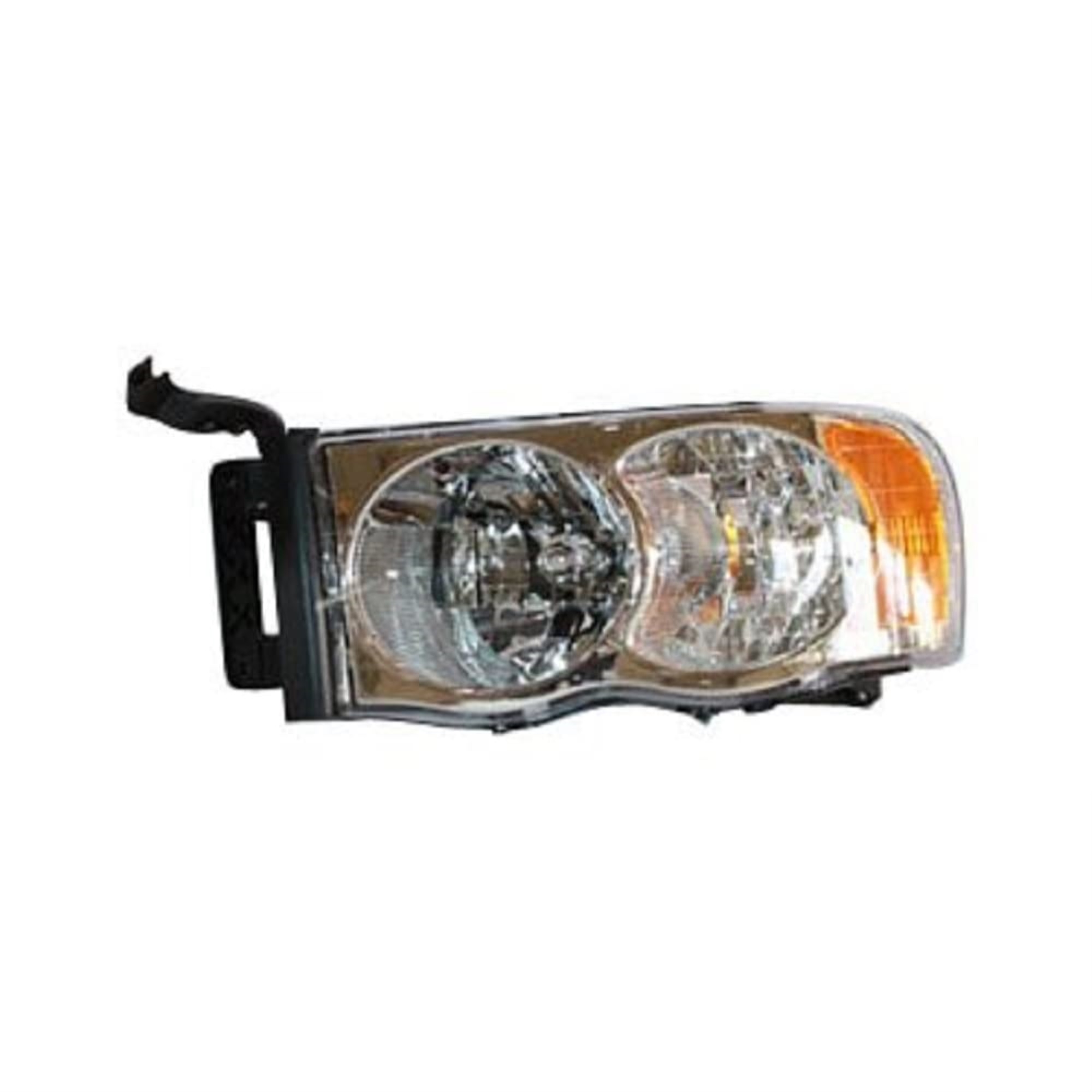 Superbautoparts Headlights For 2002-2005 Dodge Ram 1500 & 2003-2005 2500/3500 – Chrome Housing, Halogen