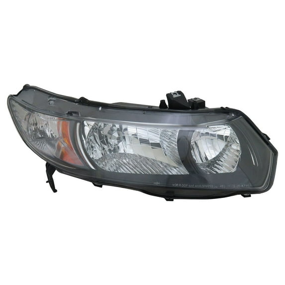 TYC 20-6735-91-1 Right Headlight Assembly for 2010-2011 Honda Civic HO2519126
