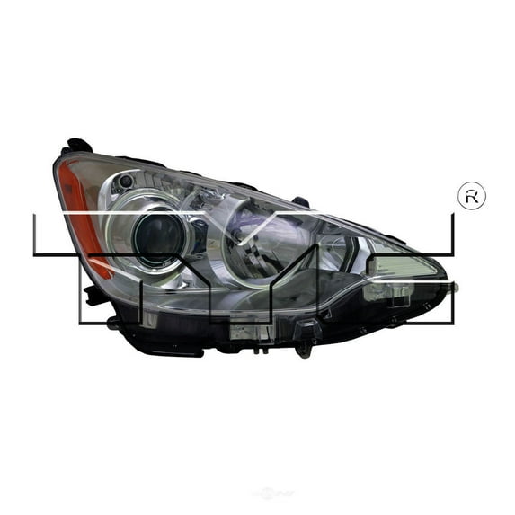 TYC 20-9281-00 Toyota Prius c Right Replacement Head Lamp Fits 2012 Toyota Prius C