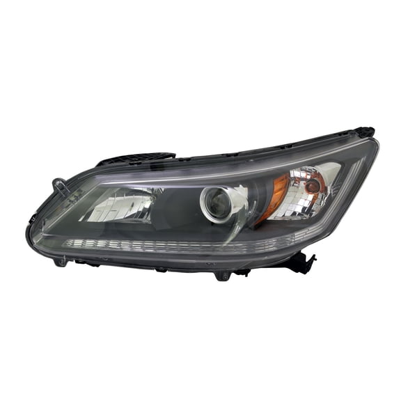 TYC 20-9358-00-9 CAPA Head Light/Lamp Assy. Halogen Left Driver New Warranty Fits select: 2014 HONDA ACCORD, 2015 HONDA ACCORD LX