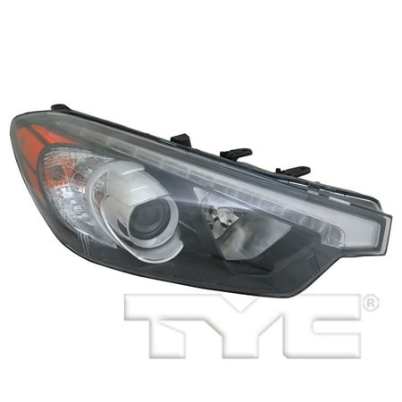 TYC 20-9459-90-9 Headlight Right Passenger RH Halogen w/ LED Position CAPA New Warranty Fits select: 2014-2015 KIA FORTE