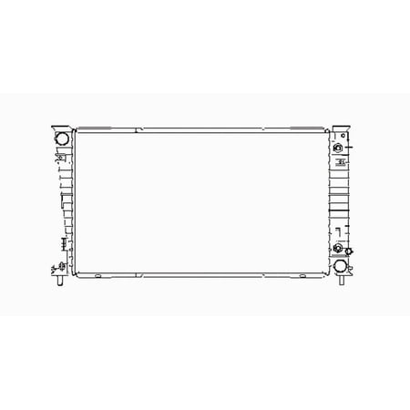 TYC 2258 Radiator Fits 2013 Ford Escape