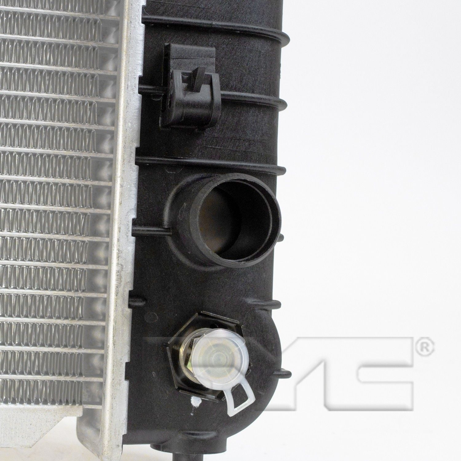 TYC 2343 Compatible with Buick 1-Row Plastic Aluminum Replacement ...