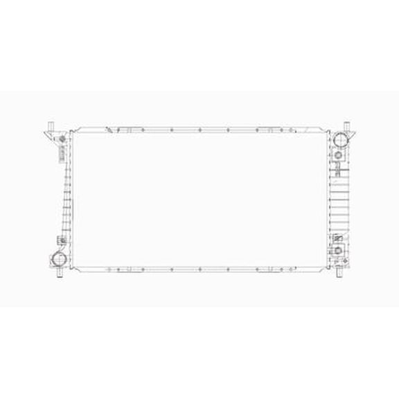 TYC 2589 Radiator Assembly