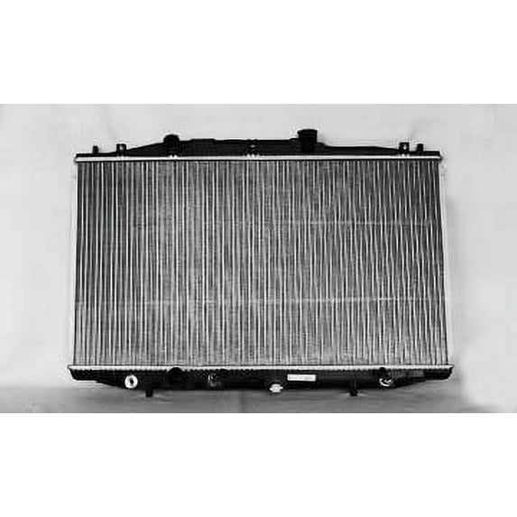 TYC 2797 Honda Accord 1-Row Plastic Aluminum Replacement Radiator Fits 1975 Cadillac Calais