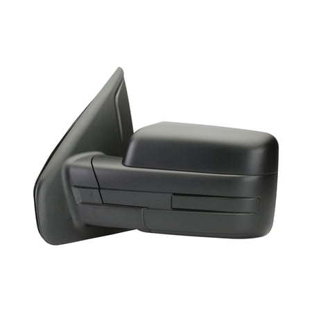 TYC 3030532 Compatible with PTM/Black Outside/Exterior Mirror Fits select: 2011-2014 FORD F150
