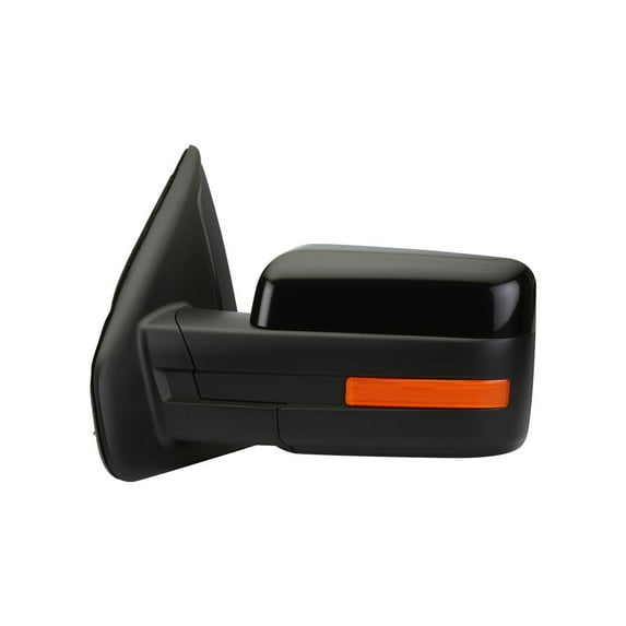 TYC 3030632 Compatible with PTM/Black Outside/Exterior Mirror Fits select: 2011-2014 FORD F150