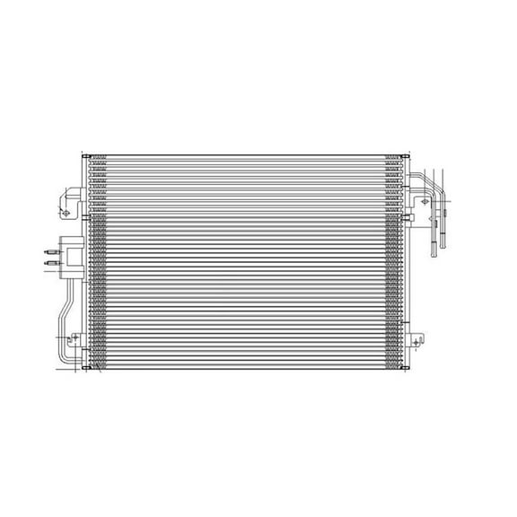 TYC 3782 A/C Condenser Fits 2009 Ford Escape
