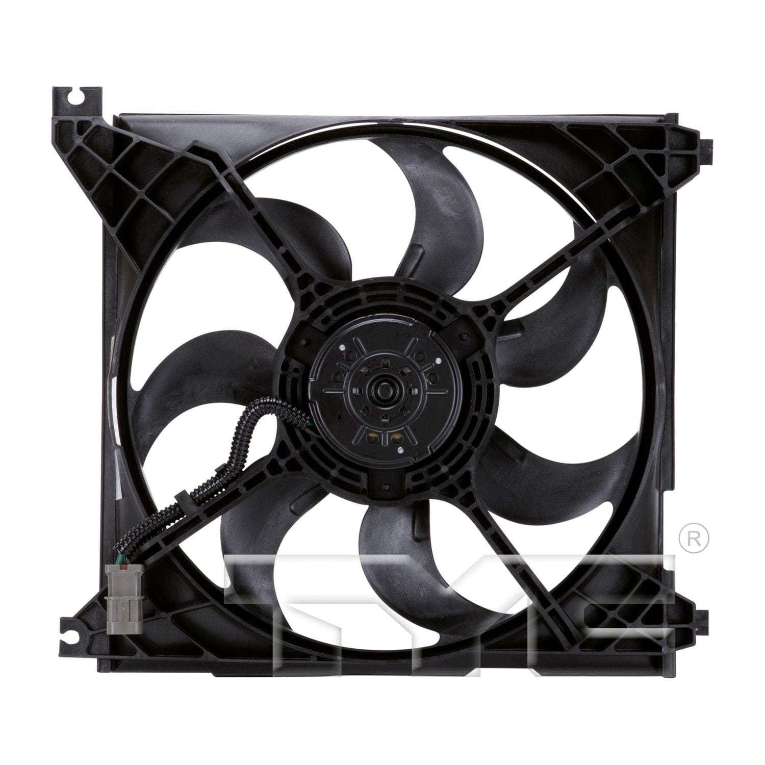 TYC 600610 Engine Cooling Fan Assembly For 01-05 Hyundai Santa Fe ...