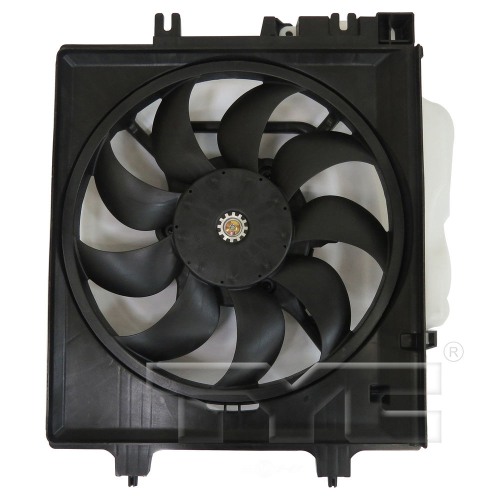 TYC 601590 Dual Radiator And Condenser Fan Assembly Fits select: 2019 ...