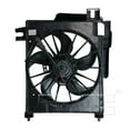 thumbnail image 1 of TYC 610730 A/C Condenser Fan Assembly For 02-08 Dodge 1500 2500 3500 4000 Fits select: 2002-2008 DODGE RAM 1500, 2002-2008 DODGE RAM 2500, 1 of 4