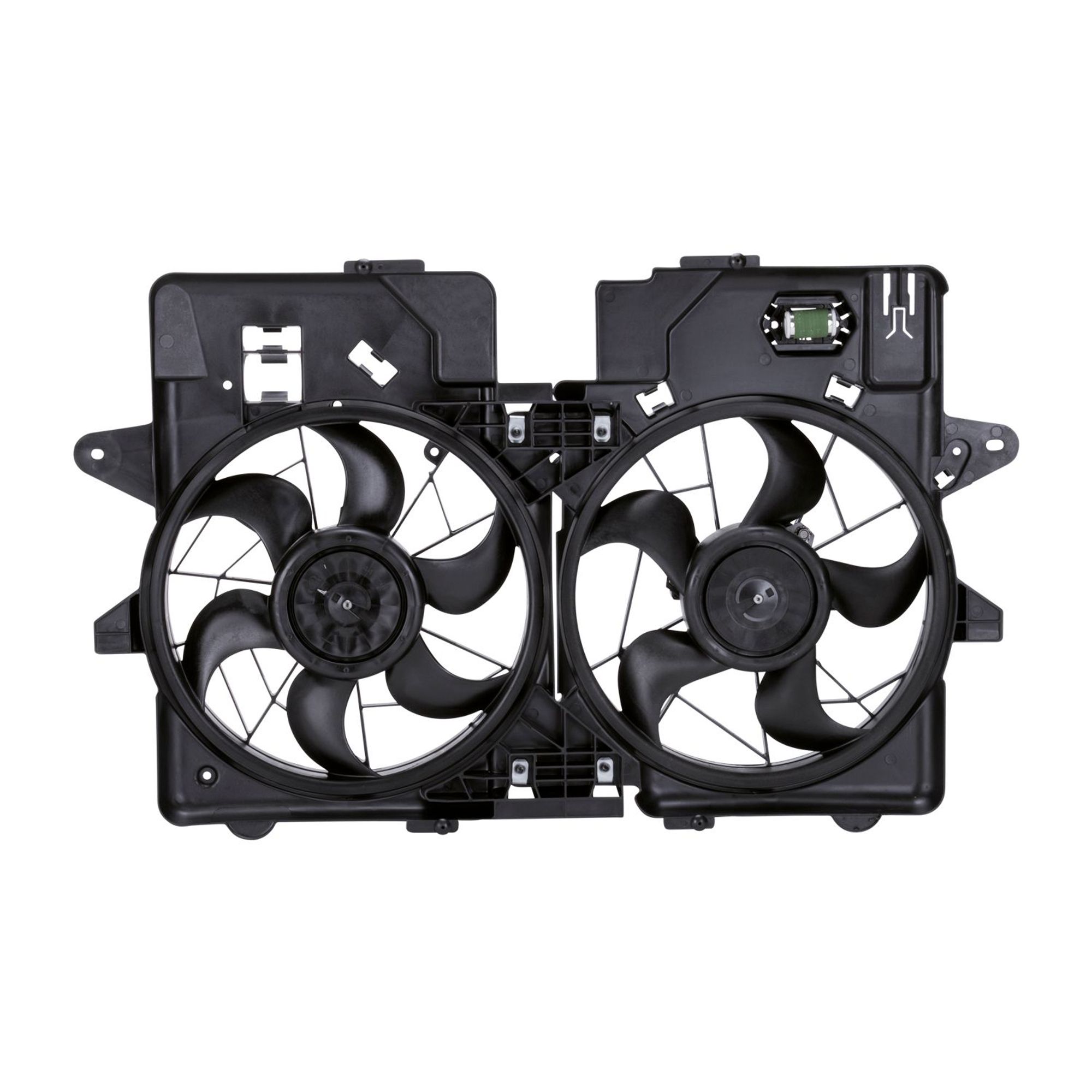 TYC 620670 Radiator & Condenser Cooling Fan Assembly New with Warranty ...