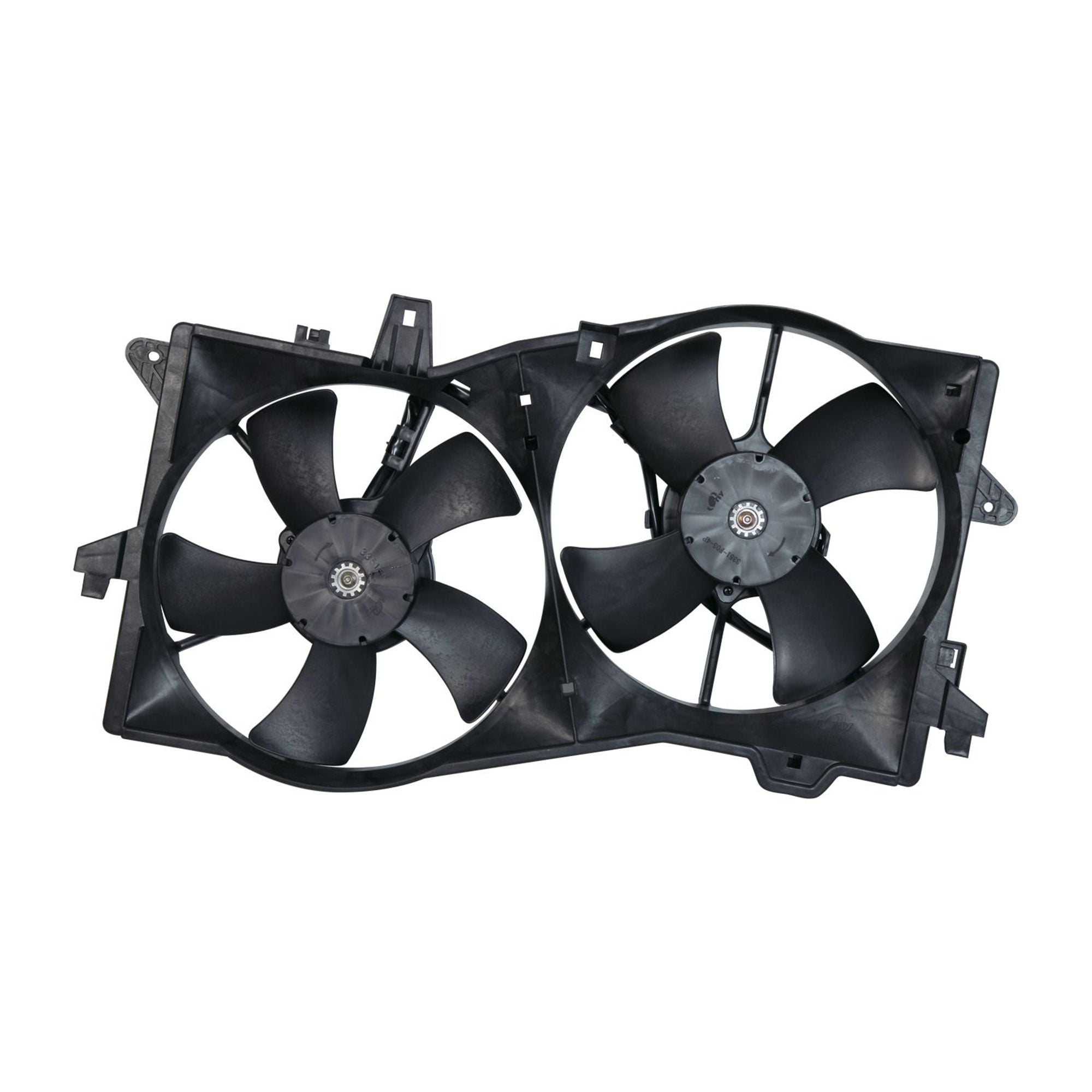 TYC 621090 for Mazda MPV Replacement Radiator/Condenser Cooling Fan Assembly Fits 2006 Mazda MPV