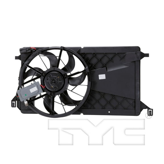 TYC 621270 Radiator and Condenser Fan Assembly Replacement for 04-09 MAZDA 3 Fits 1966 Buick Special