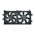 thumbnail image 1 of TYC 621420 Dual Radiator and Condenser Fan Assembly Fits select: 2006-2011 CHEVROLET IMPALA, 2006-2007 CHEVROLET MONTE CARLO, 1 of 4