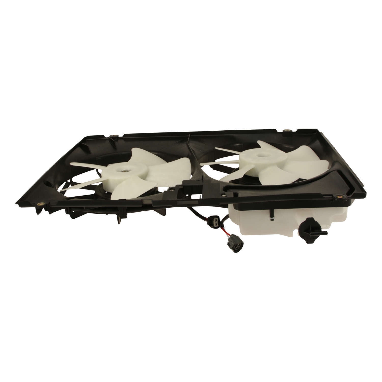 TYC 621600 Dual Radiator and Condenser Fan Assembly Fits select: 2006 ...
