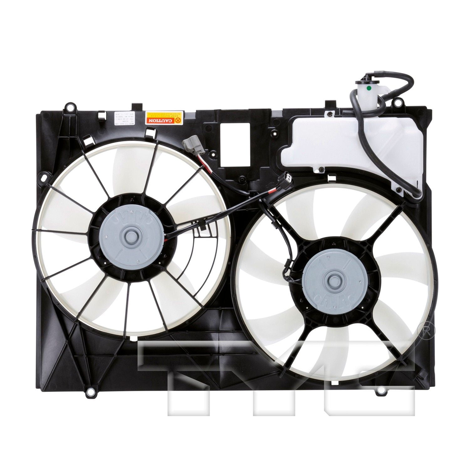 Toyota Sienna Dual Radiator and Condenser Fan Assembly | TYC 622080