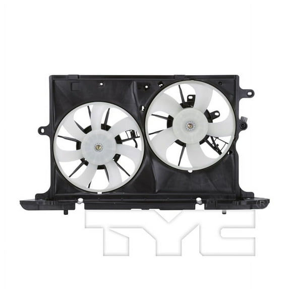 TYC 622160 Dual Radiator and Condenser Fan Assembly Fits select: 2008-2011 TOYOTA SCION, 2012-2013 TOYOTA SCION XB