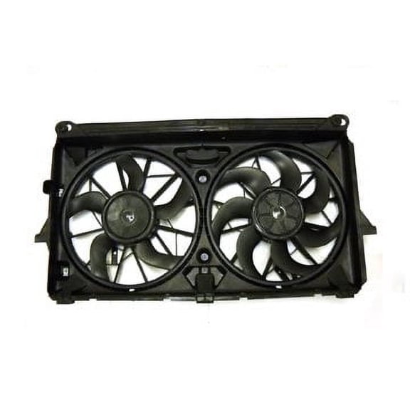 TYC 622220 Dual Radiator and Condenser Fan Assembly for General Motors ry Fits select: 2007-2013 CHEVROLET SILVERADO, 2007-2011 CHEVROLET TAHOE