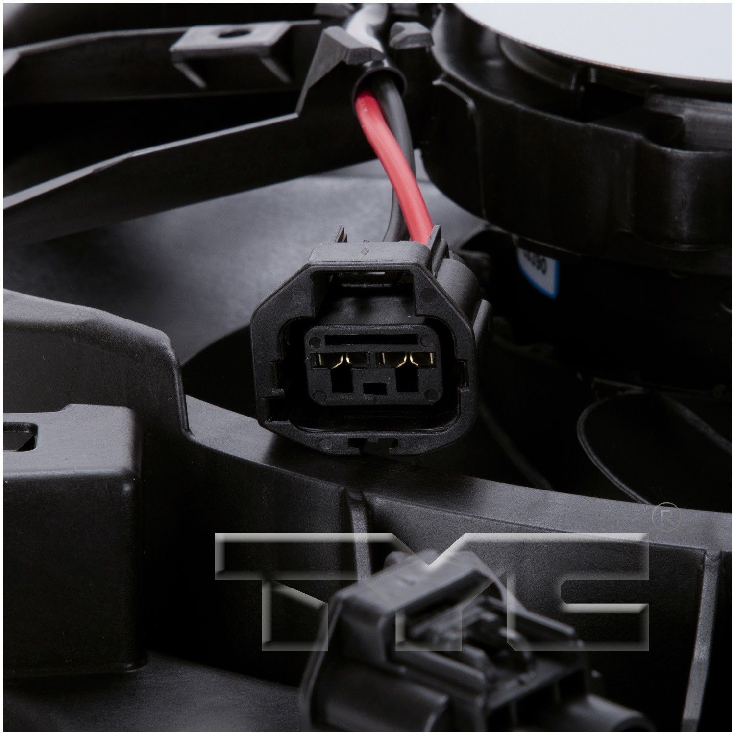 TYC 622780 Dual Radiator and Condenser Fan Assembly for FO3115187  