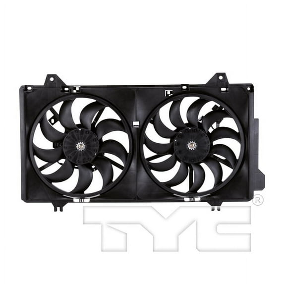 TYC 623260 Dual Radiator and Condenser Fan Assembly for 14-16 Mazda 6 MA3115162 Fits 2020 Mazda 6