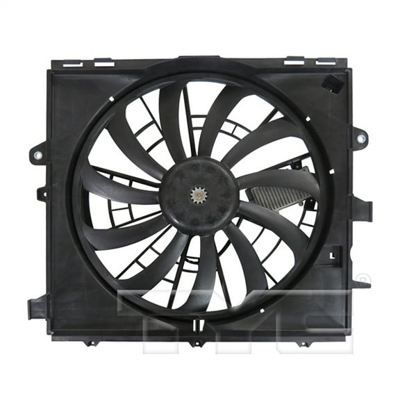 TYC 623680 Dual Radiator and Condenser Fan Assembly Fits select: 2013-2015 CADILLAC ATS, 2014-2015 CADILLAC CTS