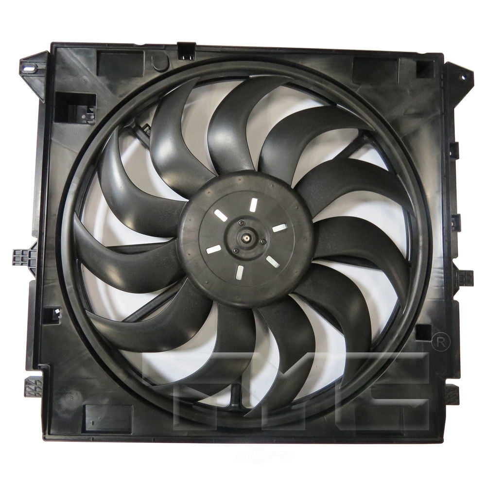 TYC 624170 Dual Radiator And Condenser Fan Assembly Fits select: 2015-2020 CHEVROLET COLORADO