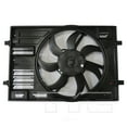 thumbnail image 1 of TYC 624220 Dual Radiator And Condenser Fan Assembly Fits select: 2019 VOLKSWAGEN JETTA, 2015-2020 VOLKSWAGEN GTI, 1 of 2