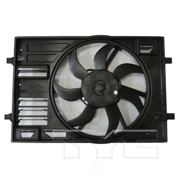 TYC 624220 Dual Radiator And Condenser Fan Assembly Fits select: 2019 VOLKSWAGEN JETTA, 2015-2020 VOLKSWAGEN GTI