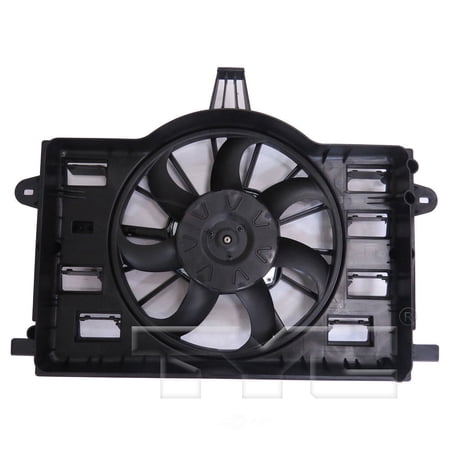 TYC 624320 Dual Radiator And Condenser Fan Assembly Fits select: 2014 CHEVROLET CORVETTE STINGRAY Z51 3LT, 2015-2016 CHEVROLET CORVETTE STINGRAY 2LT