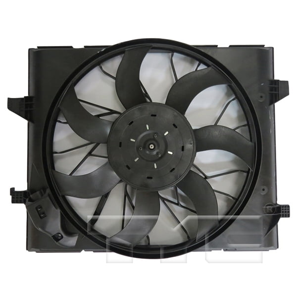 TYC 624540 Dual Radiator And Condenser Fan Assembly Fits select: 2014-2018,2020 JEEP GRAND CHEROKEE