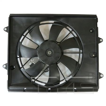 TYC 624600 Dual Radiator And Condenser Fan Assembly Fits 2018 Honda Civic