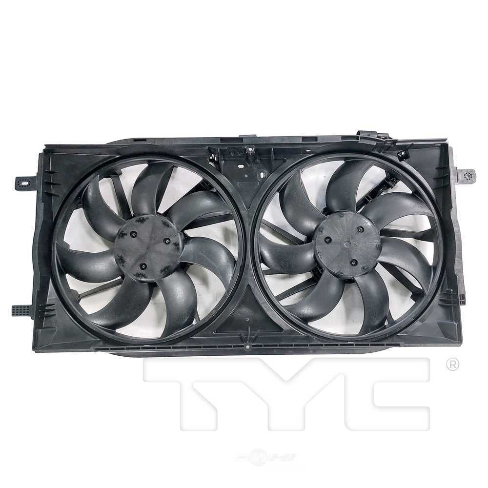 TYC 625130 Dual Radiator And Condenser Fan Assembly
