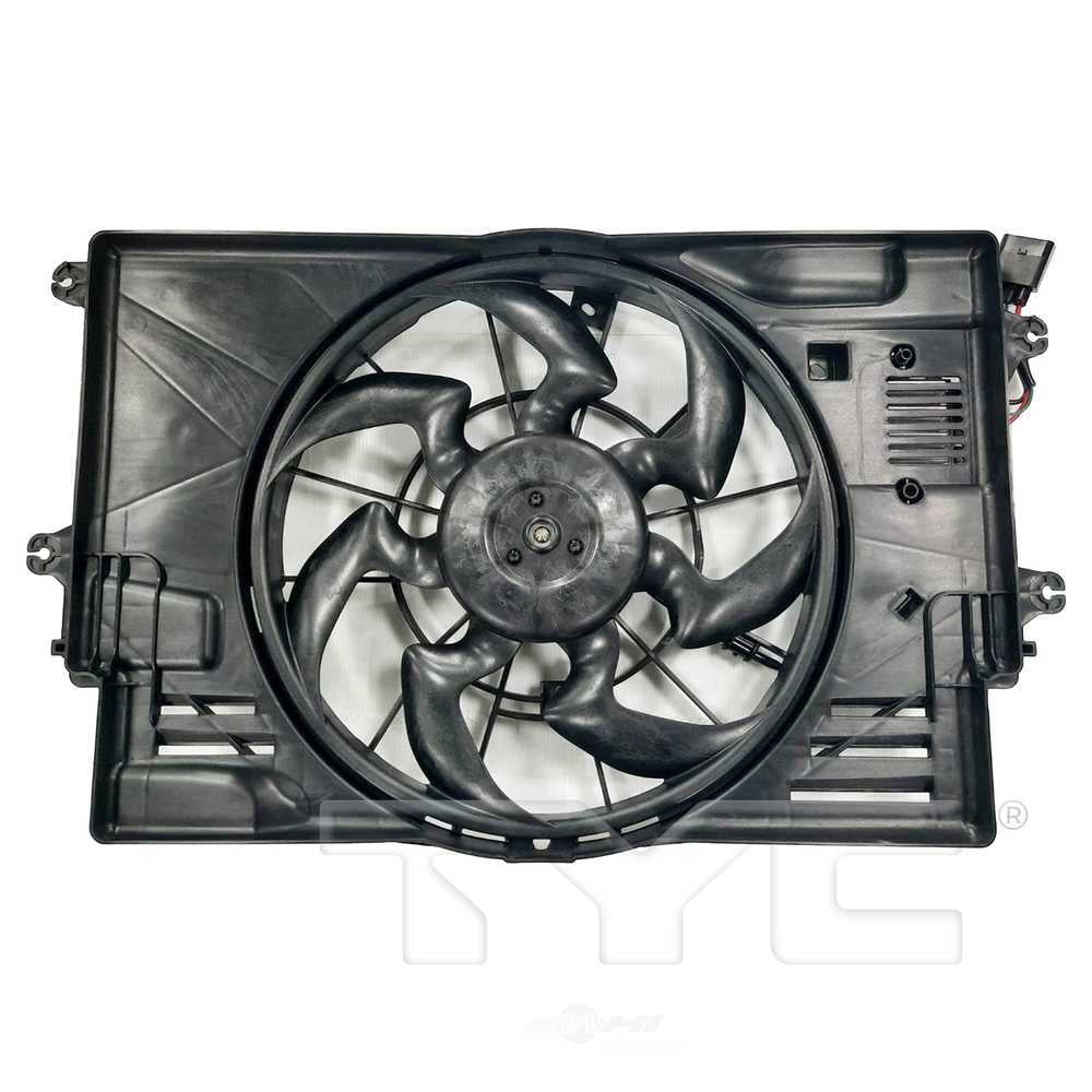 TYC 625150 Dual Radiator And Condenser Fan Assembly